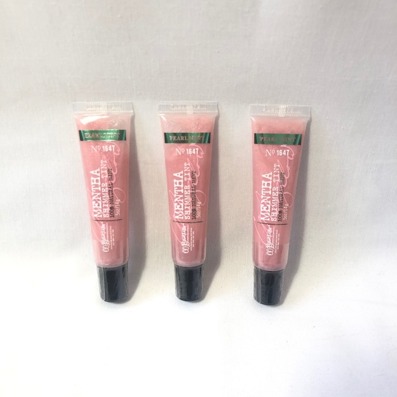 New CO Bigelow Pearl Mint Lip Gloss Shimmer x3 - Picture 1 of 3